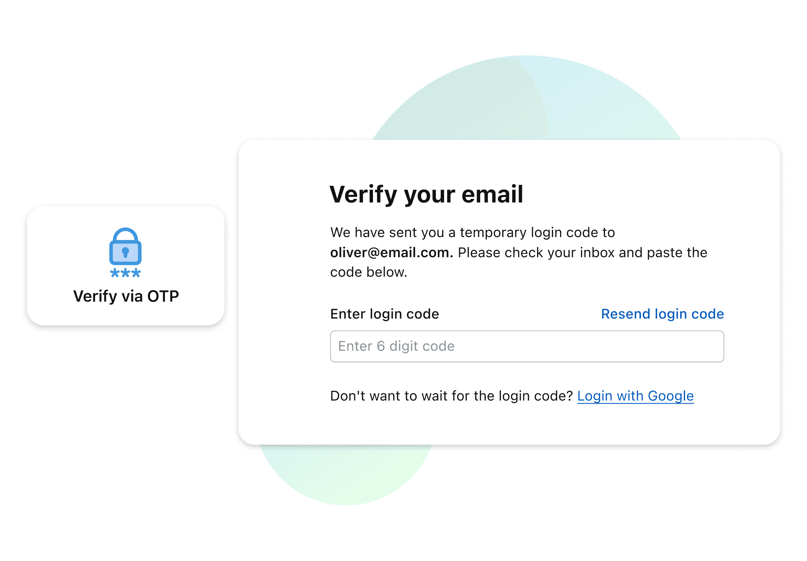 Verify Via OTP